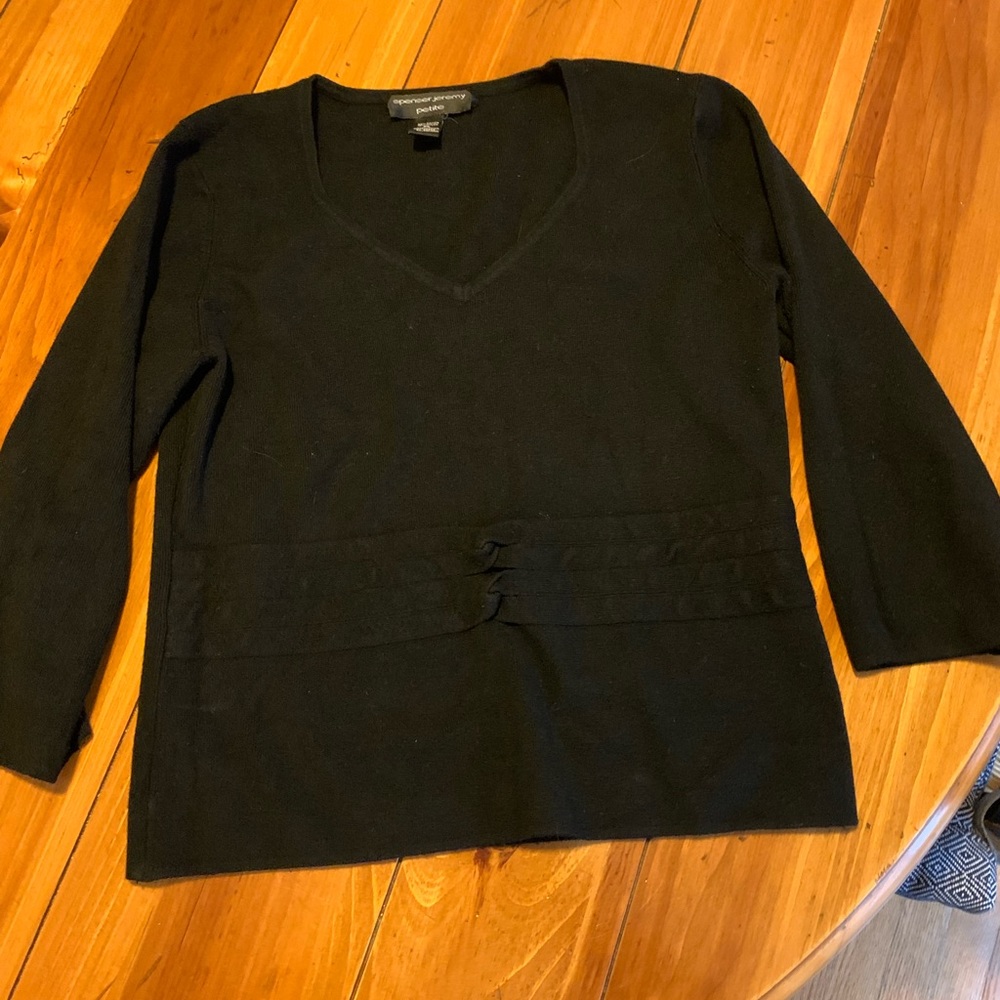 Black V Neck sweater
